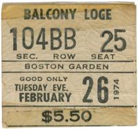 Ticket Stubs